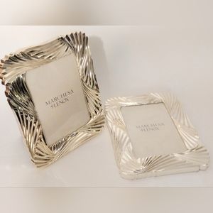 Marchesa Lenox 5 X 7 Silver Frames X 2